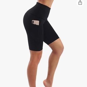 Sweetaluna 8” Black Workout Shorts